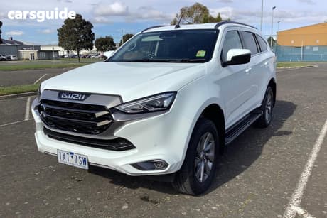 White 2023 Isuzu MU-X Wagon Ls-U (4X4)