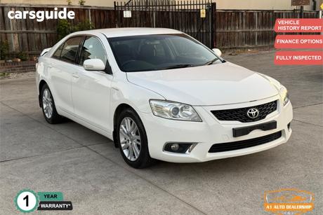 White 2010 Toyota Aurion Sedan Touring Se
