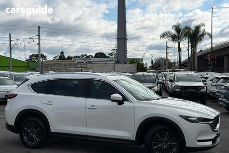 White 2021 Mazda CX-8 Wagon Sport (Awd)