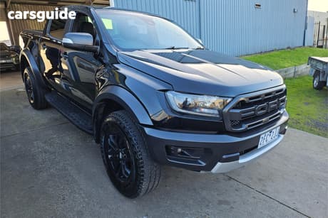 Black 2019 Ford Ranger Double Cab Pick Up Raptor 2.0 (4X4)