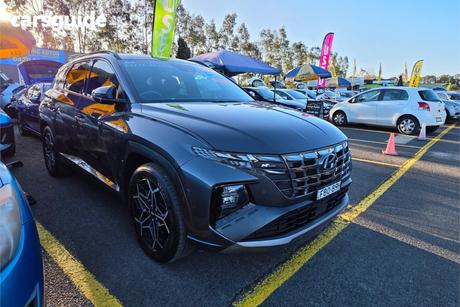 Grey 2023 Hyundai Tucson Wagon Elite N Line (Fwd)