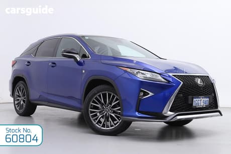 Blue 2017 Lexus RX350 Wagon F Sport