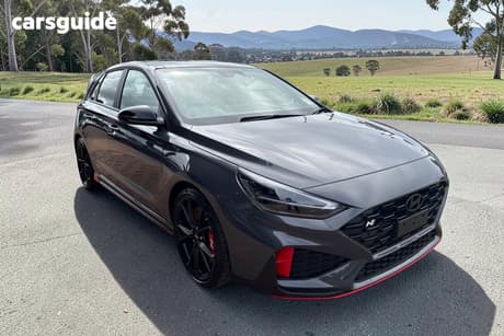 Grey 2026 Hyundai I30 Hatchback N