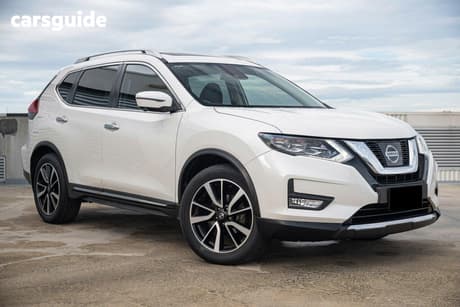 White 2017 Nissan X-Trail Wagon Ti (4Wd)