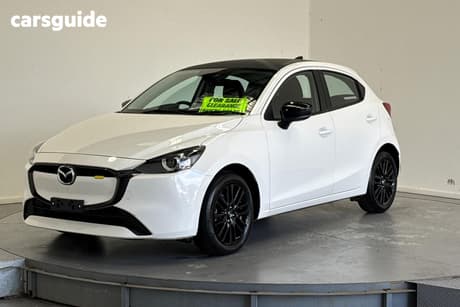 White 2024 Mazda 2 Hatchback G15 Pure Sp