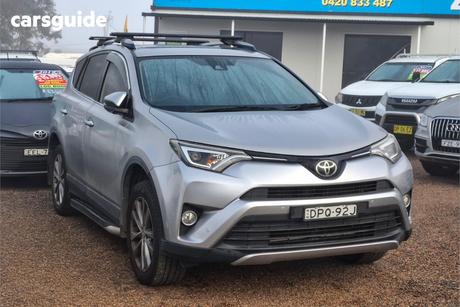 Silver 2017 Toyota RAV4 Wagon Cruiser (4X4)