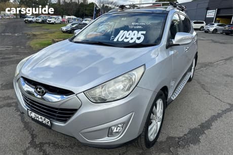 Silver 2012 Hyundai IX35 Wagon Highlander (Awd)