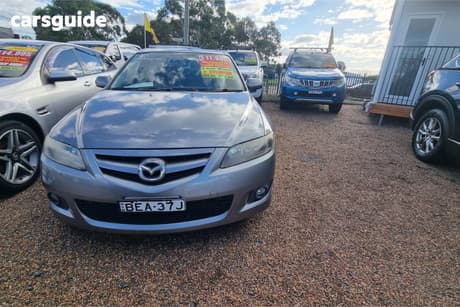 Grey 2007 Mazda 6 Hatchback Classic Sports