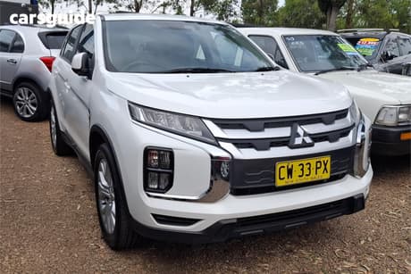 White 2019 Mitsubishi ASX Wagon Es (2Wd)