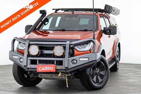 Orange 2022 Isuzu D-MAX Crew Cab Utility X-Terrain (4X4)