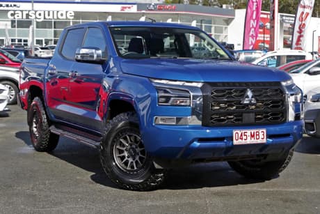 Blue 2024 Mitsubishi Triton Double Cab Pick Up Gls (4X4)