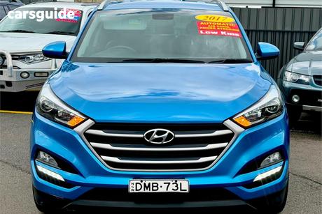 Blue 2016 Hyundai Tucson Wagon Active X (Fwd)
