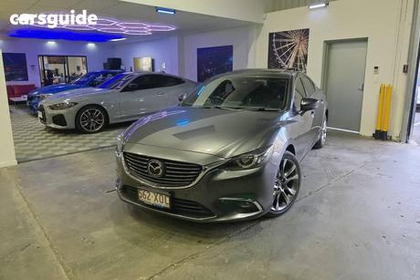 Grey 2017 Mazda 6 Sedan Atenza