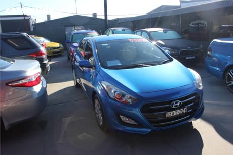 Blue 2015 Hyundai I30 Hatchback Active