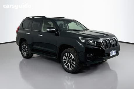 Black 2022 Toyota Landcruiser Prado Wagon Gxl