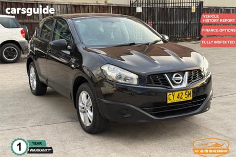 Black 2013 Nissan Dualis Wagon St (4X2)