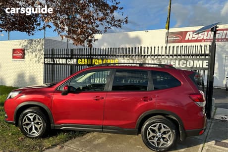 Red 2023 Subaru Forester Wagon 2.5I (Awd)