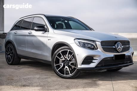 Silver 2018 Mercedes-Benz GLC43 Wagon 43