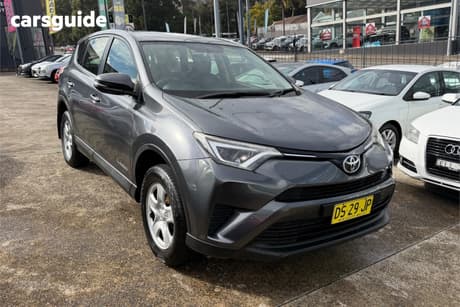 Black 2015 Toyota RAV4 Wagon Gx (4X4)