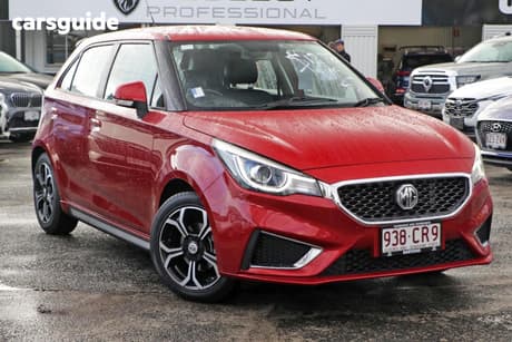Red 2021 MG MG3 Hatchback Excite (With Navigation)