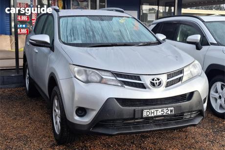 Silver 2015 Toyota RAV4 Wagon Gx (4X4)