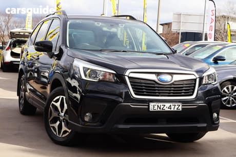 Black 2018 Subaru Forester Wagon 2.5I (Awd)