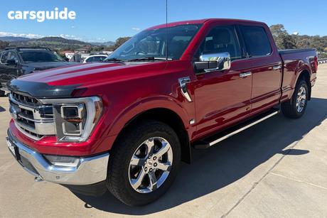 Red 2023 Ford F150 Double Cab Pick Up Lariat Lwb (4Wd)