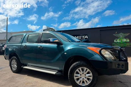 Blue 2012 Mazda BT-50 Dual Cab Utility Xtr (4X4)