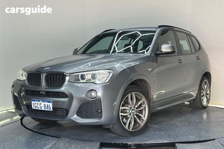 Grey 2016 BMW X3 Wagon Xdrive 20I
