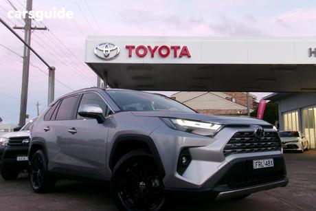 Silver 2025 Toyota RAV4 Wagon Cruiser (2Wd) Hybrid