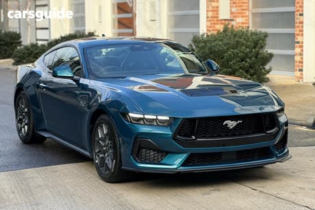Blue 2026 Ford Mustang Coupe GT R