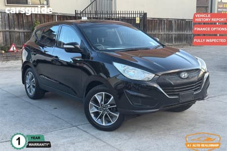 Black 2011 Hyundai IX35 Wagon Active (Fwd)