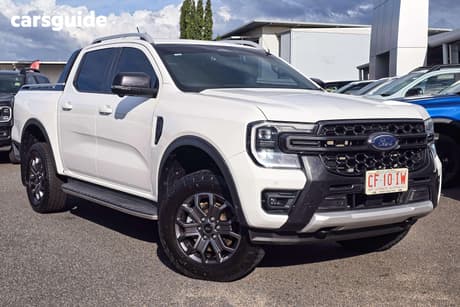 White 2022 Ford Ranger Double Cab Pick Up Wildtrak 3.0 (4X4)