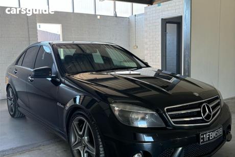 Black 2010 Mercedes-Benz C63 Sedan Amg