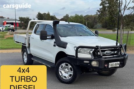 White 2016 Ford Ranger Dual Cab Utility Xlt 3.2 (4X4)