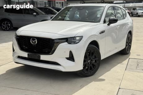 White 2023 Mazda CX-60 Wagon P50E Azami Sp Phev