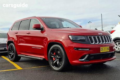 Red 2013 Jeep Grand Cherokee Wagon Srt 8 (4X4)
