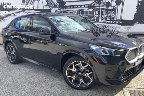 Black 2024 BMW IX2 Wagon Xdrive30 M Sport