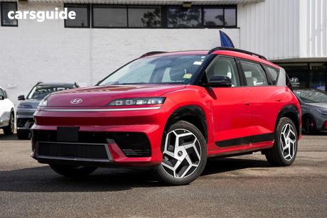 Red 2026 Hyundai Elexio Wagon Elite
