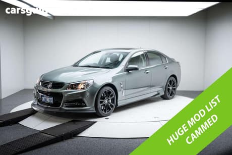 Green 2014 Holden Commodore Sedan Ss-V Redline