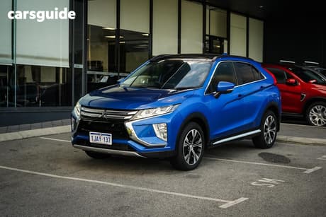 Blue 2018 Mitsubishi Eclipse Cross Wagon Exceed (Awd)
