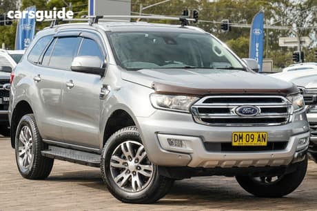 Silver 2015 Ford Everest Wagon Trend