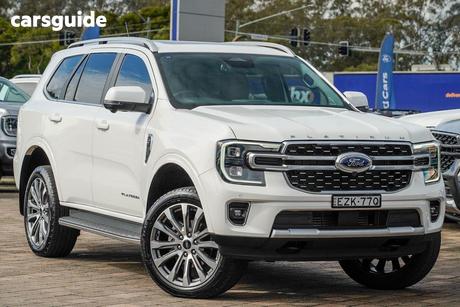 White 2025 Ford Everest Wagon Sport (Rwd)