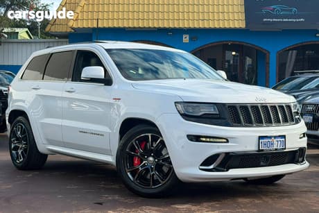 White 2015 Jeep Grand Cherokee Wagon Srt 8 (4X4)