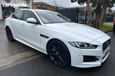 White 2016 Jaguar XE Sedan 25T R-Sport
