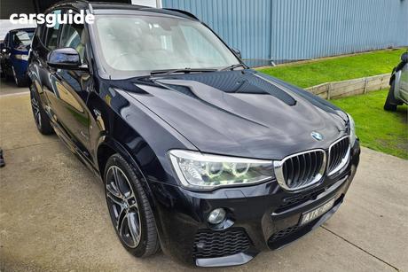 Black 2016 BMW X3 Wagon Xdrive 20I