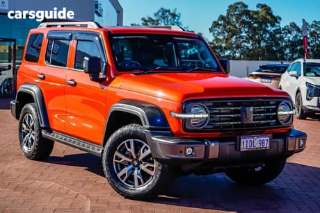 Orange 2024 GWM Tank 300 Wagon Ultra Petrol