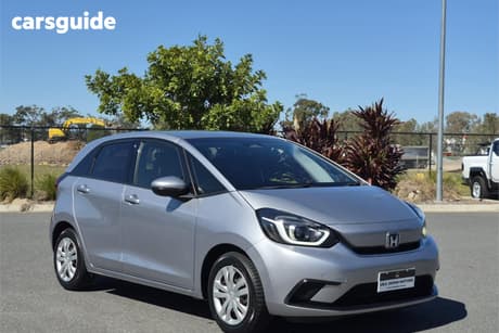 Silver 2020 Honda Fit Hatch E:HEV HOME