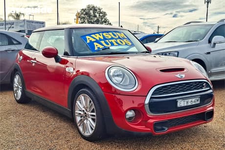 Red 2015 Mini Hatch Hatch COOPER S F