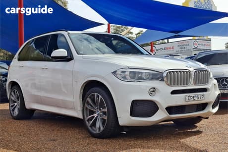 White 2017 BMW X5 Wagon Xdrive 40E Iperf (Hybrid)